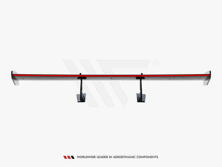 Maxton Design Carbon Spoiler With Upper Swan Mounting V.2 + LED Porsche 718 Cayman GTS 982c - CF-PO-CA-718-GTS-WING5-UPP-245-P+LED-2 - Image 15