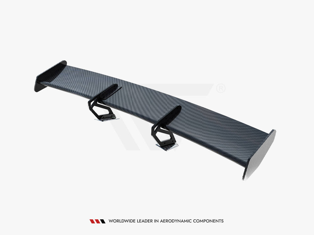 Maxton Design Carbon Spoiler With Upper Swan Mounting V.2 + LED Porsche 718 Cayman GTS 982c - CF-PO-CA-718-GTS-WING5-UPP-245-P+LED-2 - Image 17