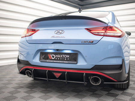Maxton Design Street Pro Rear Diffuser Hyundai I30 N Fastback Mk3 Facelift - HYI303NFBCNC-RS1B - Image 2