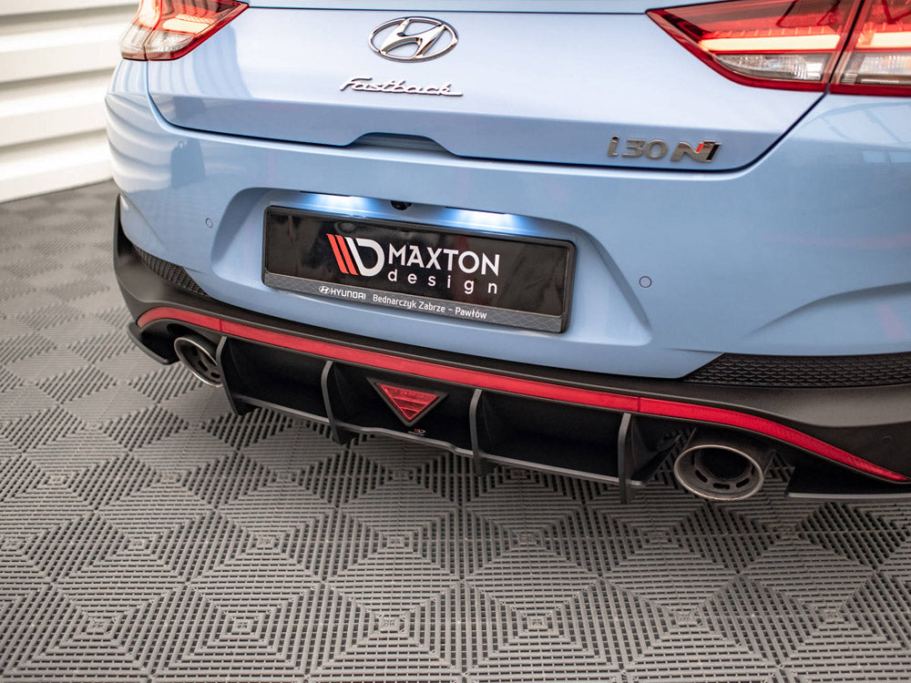Maxton Design Street Pro Rear Diffuser Hyundai I30 N Fastback Mk3 Facelift - HYI303NFBCNC-RS1B - Image 3
