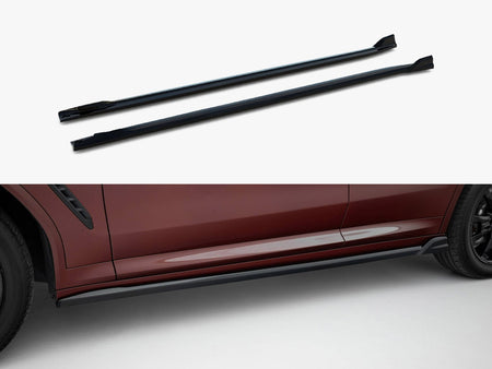 Maxton Design Side Skirts Diffusers BMW iX3 M-Pack G08 Facelift - BM-X3-01F-MPACK-SD2G - Image 1