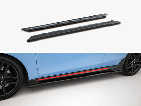 Maxton Design Side Skirts Diffusers Hyundai Veloster N Mk2 - HY-VE-2-N-SD1G - Image 1