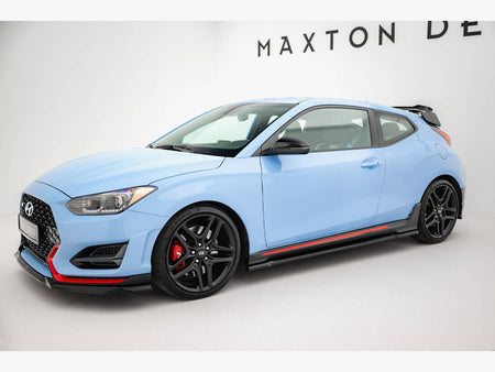Maxton Design Side Skirts Diffusers Hyundai Veloster N Mk2 - HY-VE-2-N-SD1G - Image 2