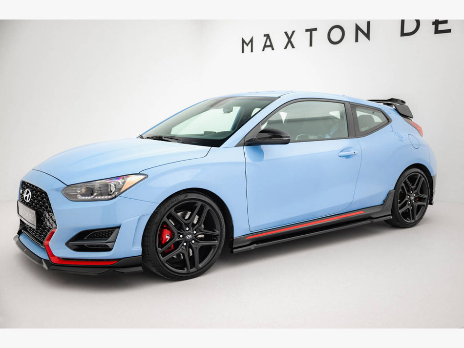 Maxton Design Side Skirts Diffusers Hyundai Veloster N Mk2 - HY-VE-2-N-SD1G - Image 2