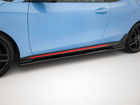 Maxton Design Side Skirts Diffusers Hyundai Veloster N Mk2 - HY-VE-2-N-SD1G - Image 4