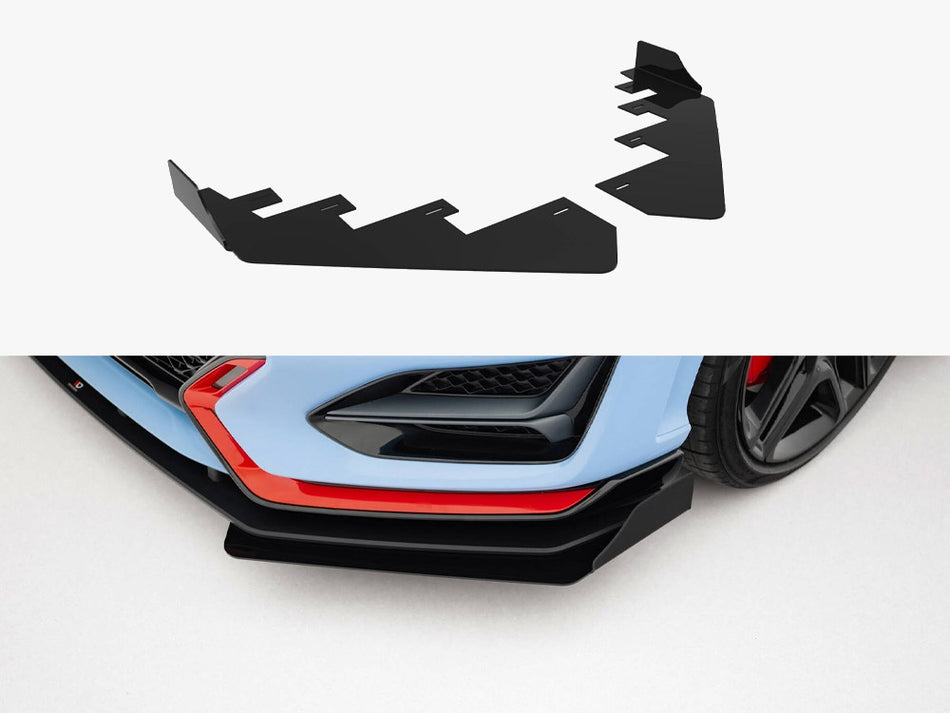 Maxton Design Front Flaps Hyundai Veloster N Mk2 - HYVE2NCNC-FSF1G - Image 1