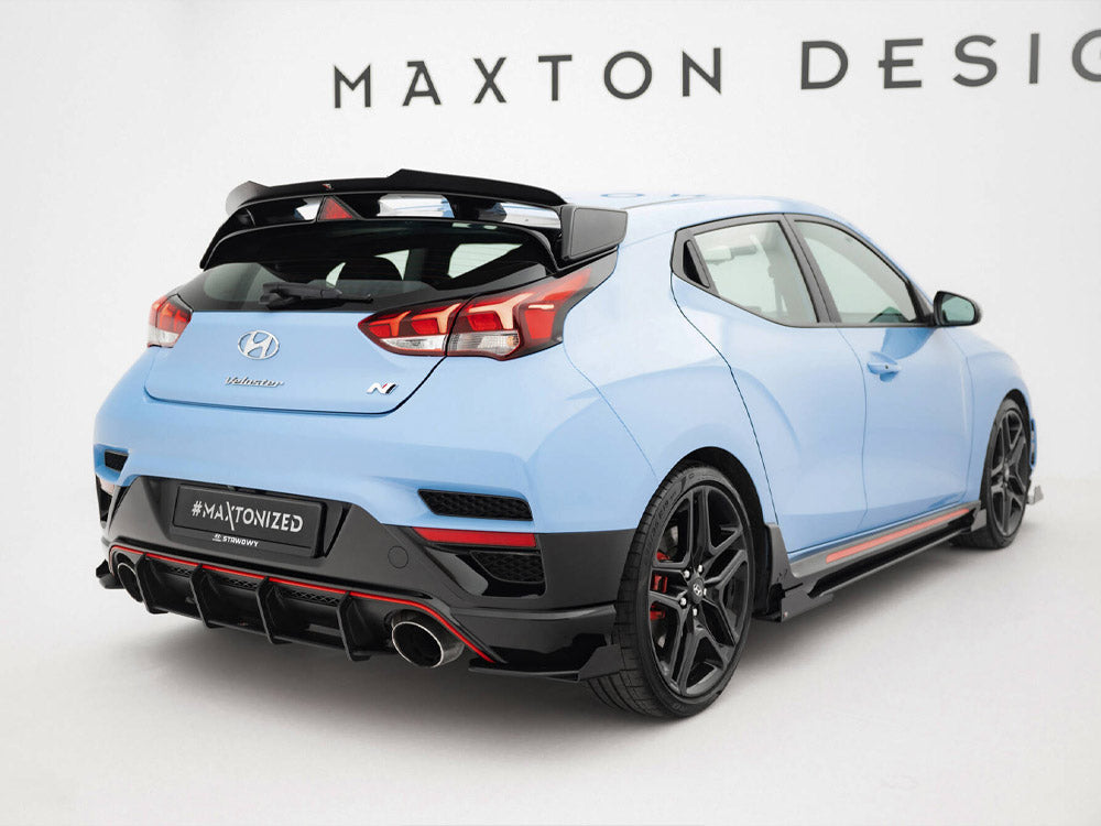 Maxton Design Street PRO Rear Diffuser Hyundai Veloster N Mk2 - HYVE2NCNC-RS1B - Image 2
