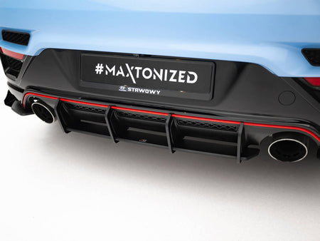 Maxton Design Street PRO Rear Diffuser Hyundai Veloster N Mk2 - HYVE2NCNC-RS1B - Image 3