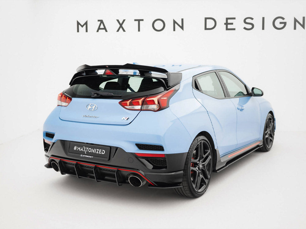Maxton Design Street Pro Rear Side Splitters Hyundai Veloster N Mk2 - HYVE2NCNC-RSD1B - Image 2
