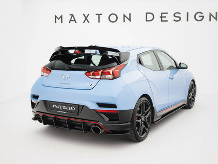 Maxton Design Street Pro Rear Side Splitters Hyundai Veloster N Mk2 - HYVE2NCNC-RSD1B - Image 2