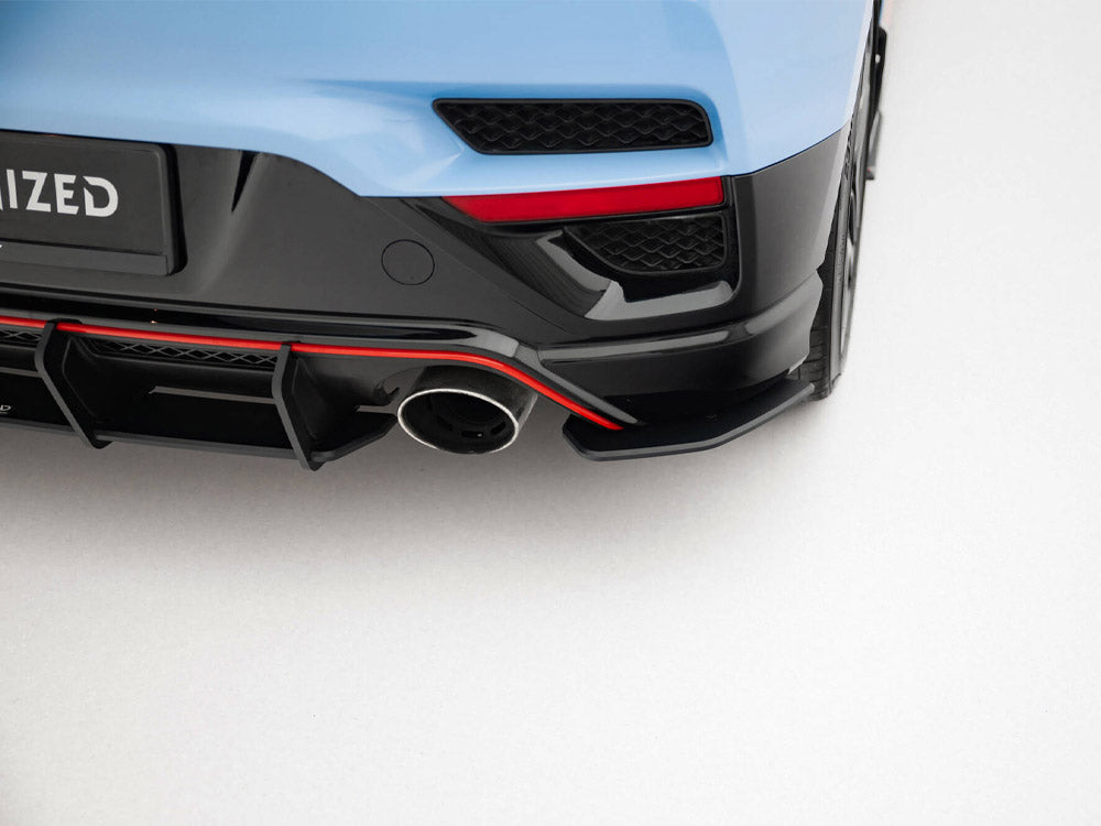 Maxton Design Street Pro Rear Side Splitters Hyundai Veloster N Mk2 - HYVE2NCNC-RSD1B - Image 3