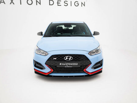 Maxton Design Street PRO Front Splitter Hyundai Veloster N Mk2 - HYVE2NCNC-FD1B - Image 3