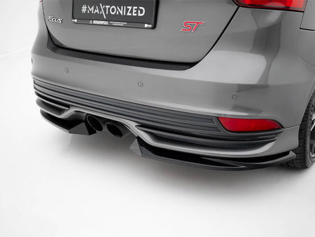 Maxton Design Rear Side Splitters V.3 Ford Focus ST Mk3 Facelift - FO-FO-3F-ST-RSD3G - Image 3
