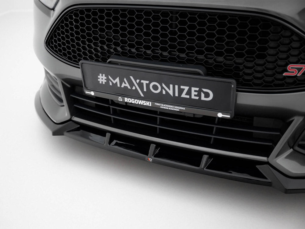 Maxton Design Front Splitter V.6 Ford Focus ST Mk3 Facelift - FO-FO-3F-ST-FD6G - Image 4