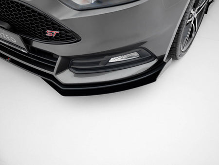 Maxton Design Front Flaps Ford Focus ST Mk3 Facelift - FOFO3FSTCNC-FSF1G - Image 4