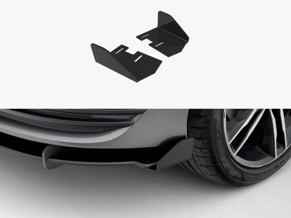 Maxton Design Rear Side Flaps Ford Focus ST Mk3 Facelift - FOFO3FSTCNC-RSF1G - Image 1