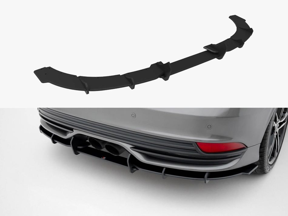 Maxton Design Street PRO Rear Diffuser Ford Focus ST Mk3 Facelift - FOFO3FSTCNC-RS2B - Image 1