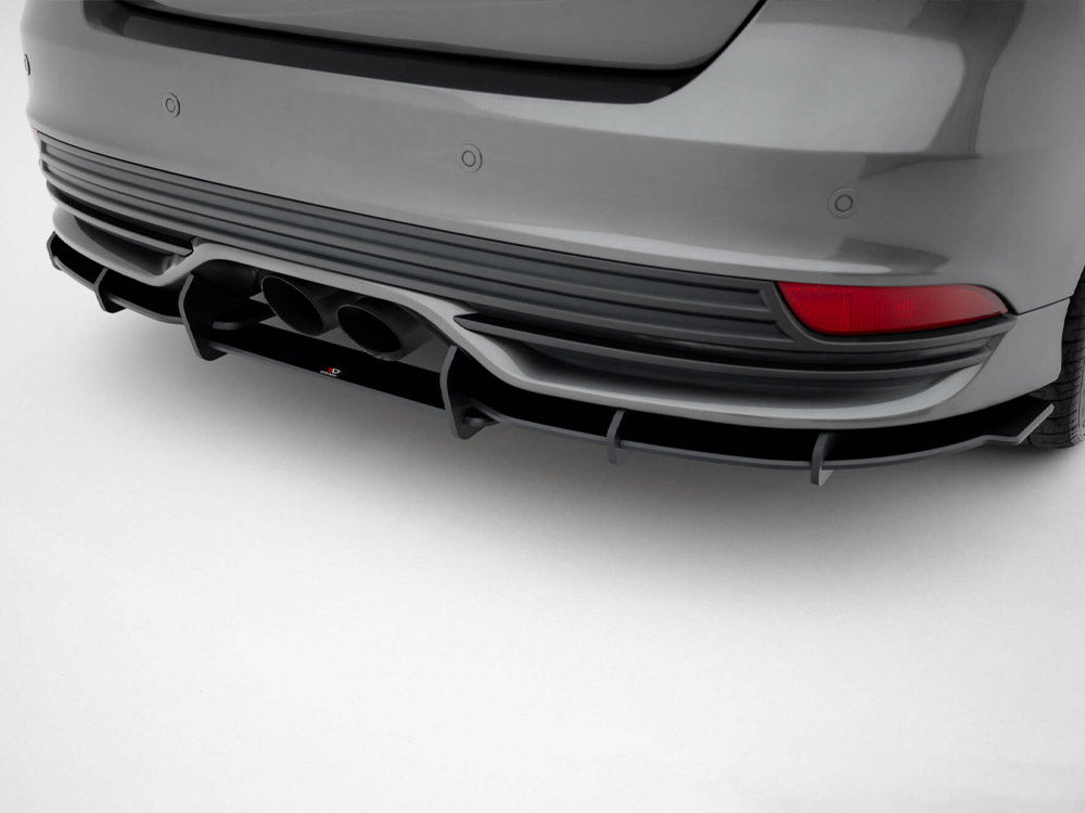 Maxton Design Street PRO Rear Diffuser Ford Focus ST Mk3 Facelift - FOFO3FSTCNC-RS2B - Image 4