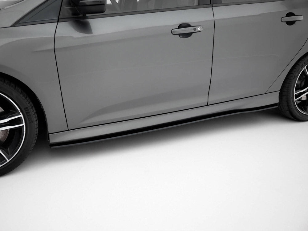 Maxton Design Street PRO Side Skirts Diffusers Ford Focus ST Mk3 Facelift - FOFO3FSTCNC-SD1B - Image 3
