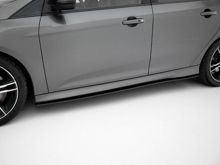 Maxton Design Street PRO Side Skirts Diffusers Ford Focus ST Mk3 Facelift - FOFO3FSTCNC-SD1B - Image 3