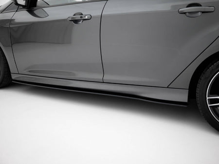 Maxton Design Street PRO Side Skirts Diffusers Ford Focus ST Mk3 Facelift - FOFO3FSTCNC-SD1B - Image 4