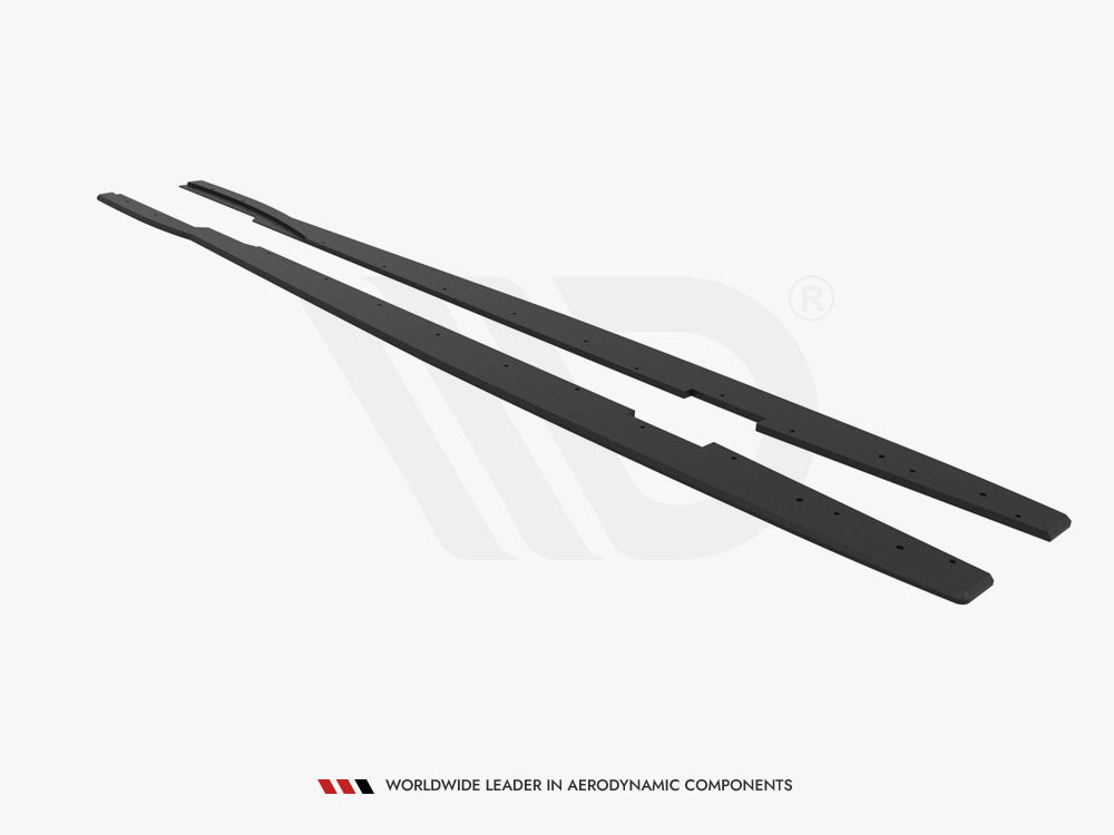 Maxton Design Street PRO Side Skirts Diffusers Ford Focus ST Mk3 Facelift - FOFO3FSTCNC-SD1B - Image 5