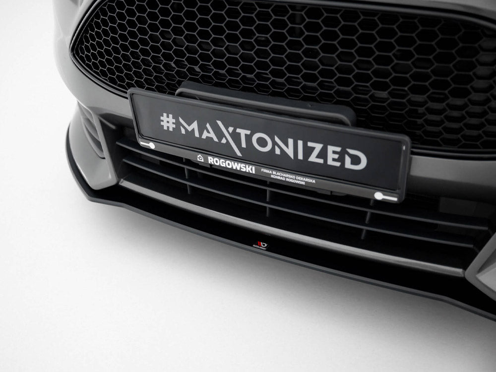 Maxton Design Street PRO Front Splitter Ford Focus ST Mk3 Facelift - FOFO3FSTCNC-FD4B - Image 4
