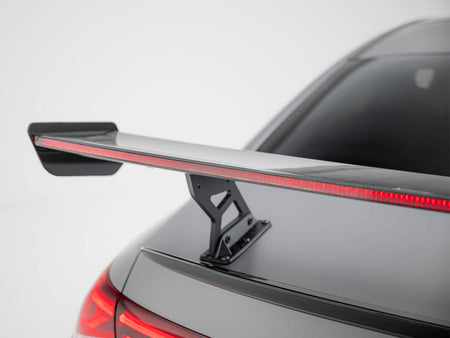 Maxton Design Carbon Spoiler With Internal Brackets Uprights + LED Mercedes-Benz CLA Coupe C118 / C118 Facelift - CF-ME-CLA-118-WING5-INT-245-P+LED - Image 9