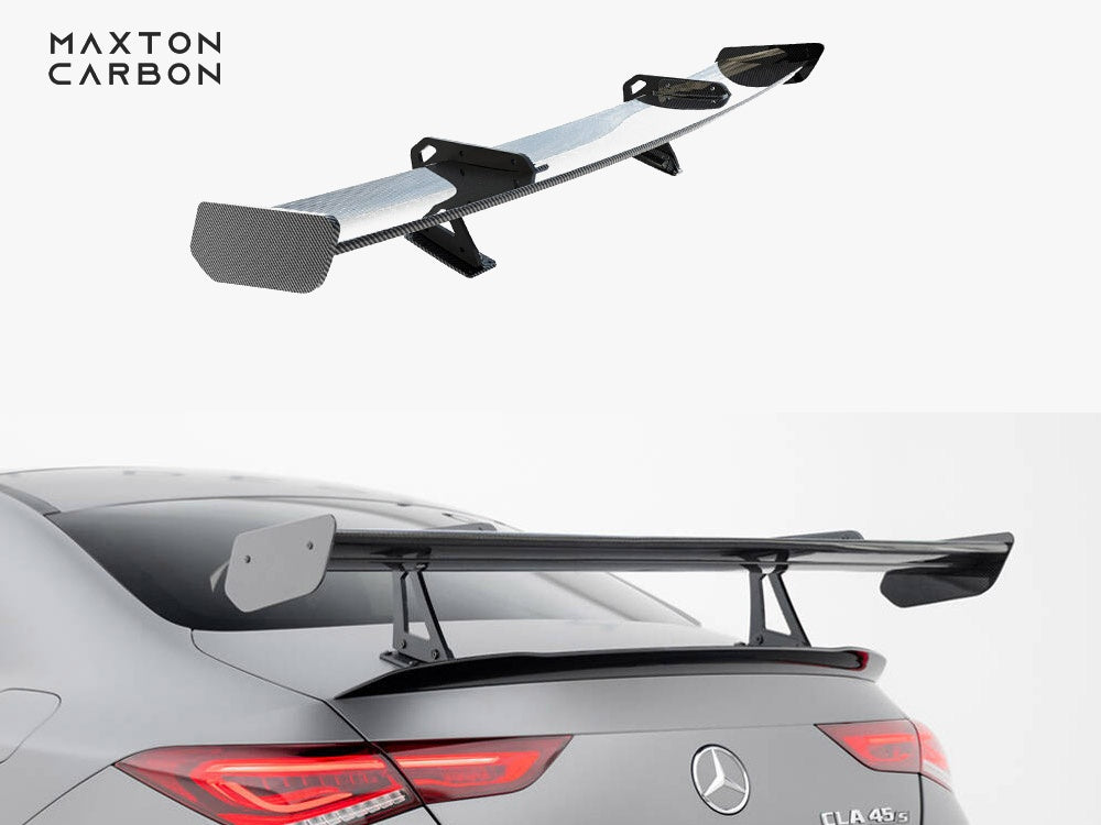 Carbon Spoiler With Upper Swan Mounting Mercedes-Benz CLA Coupe C118 / C118 Facelift