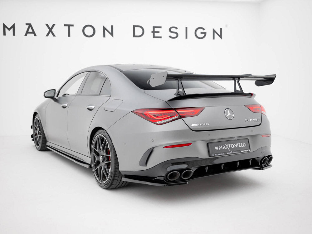 Maxton Design Carbon Spoiler With Upper Swan Mounting Mercedes-Benz CLA Coupe C118 / C118 Facelift - CF-ME-CLA-118-WING5-UPP-245-P - Image 2