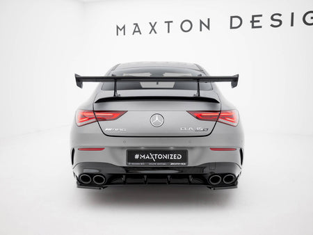 Maxton Design Carbon Spoiler With Upper Swan Mounting Mercedes-Benz CLA Coupe C118 / C118 Facelift - CF-ME-CLA-118-WING5-UPP-245-P - Image 3