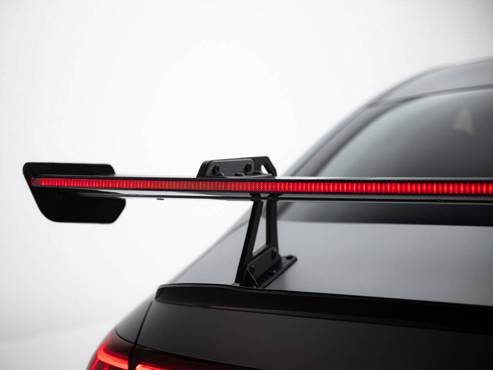 Carbon Spoiler With Upper Swan Mounting + LED Mercedes-Benz CLA Coupe C118 / C118 Facelift