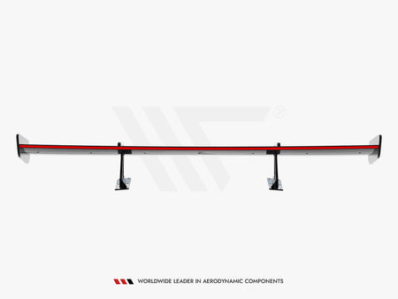 Maxton Design Carbon Spoiler With Upper Swan Mounting + LED Mercedes-Benz CLA Coupe C118 / C118 Facelift - CF-ME-CLA-118-WING5-UPP-245-P+LED - Image 14