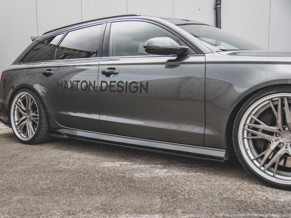 Maxton Design Side Skirts Diffusers Audi A6 / A6 C7 S-Line / S6 C7 FL - AU-S6-C7F-FSD1FP - Image 4