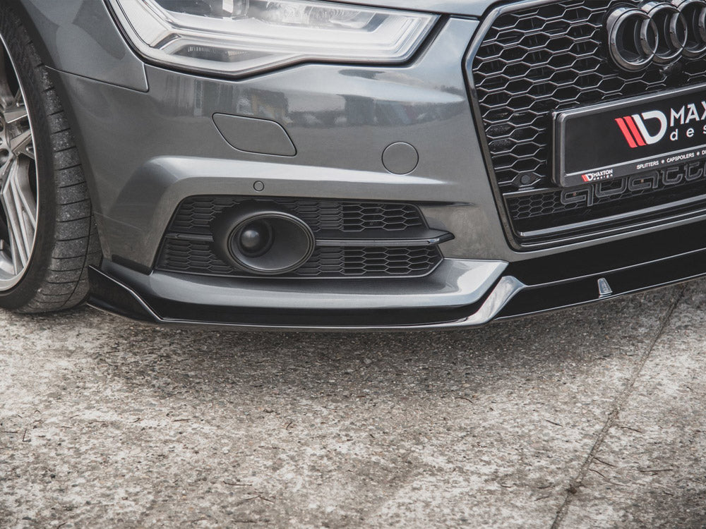 Maxton Design Front Splitter Audi A6 / A6 C7 S-Line / S6 C7 Facelift - AU-S6-C7F-FFD1FP - Image 6