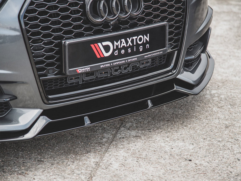 Maxton Design Front Splitter Audi A6 / A6 C7 S-Line / S6 C7 Facelift - AU-S6-C7F-FFD1FP - Image 7