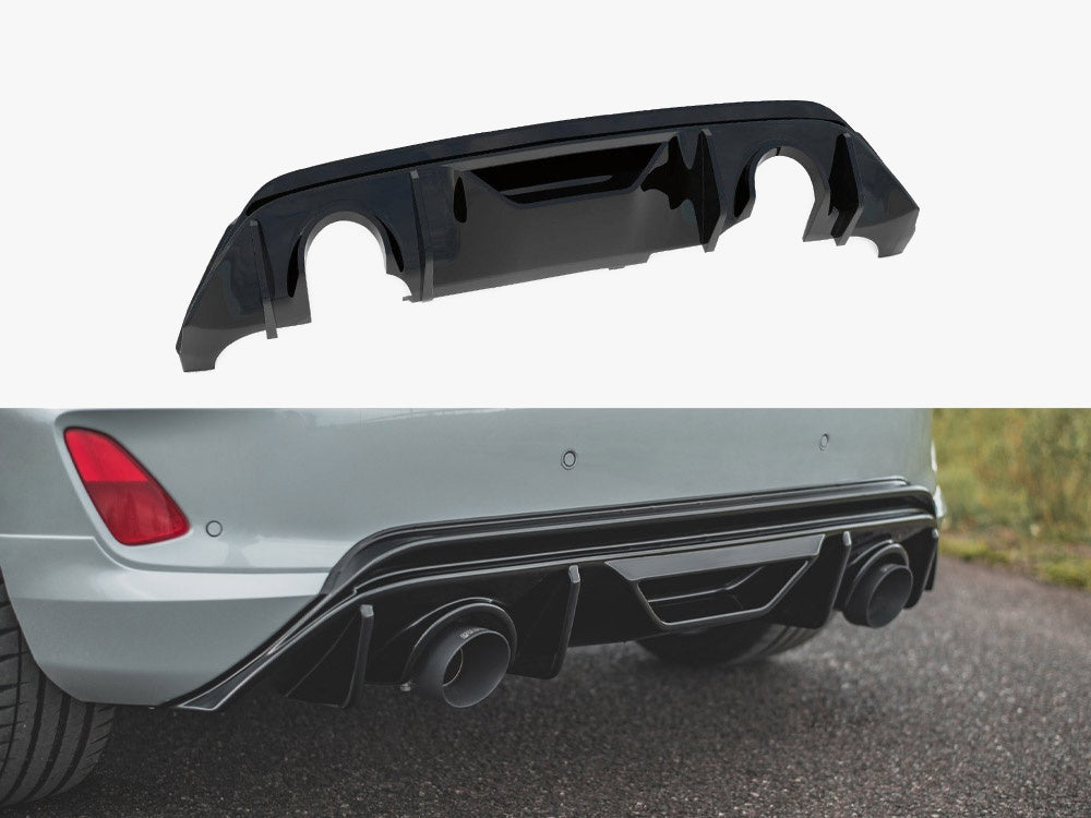 Rear Valance V.3 Ford Fiesta ST Mk8 - Textured