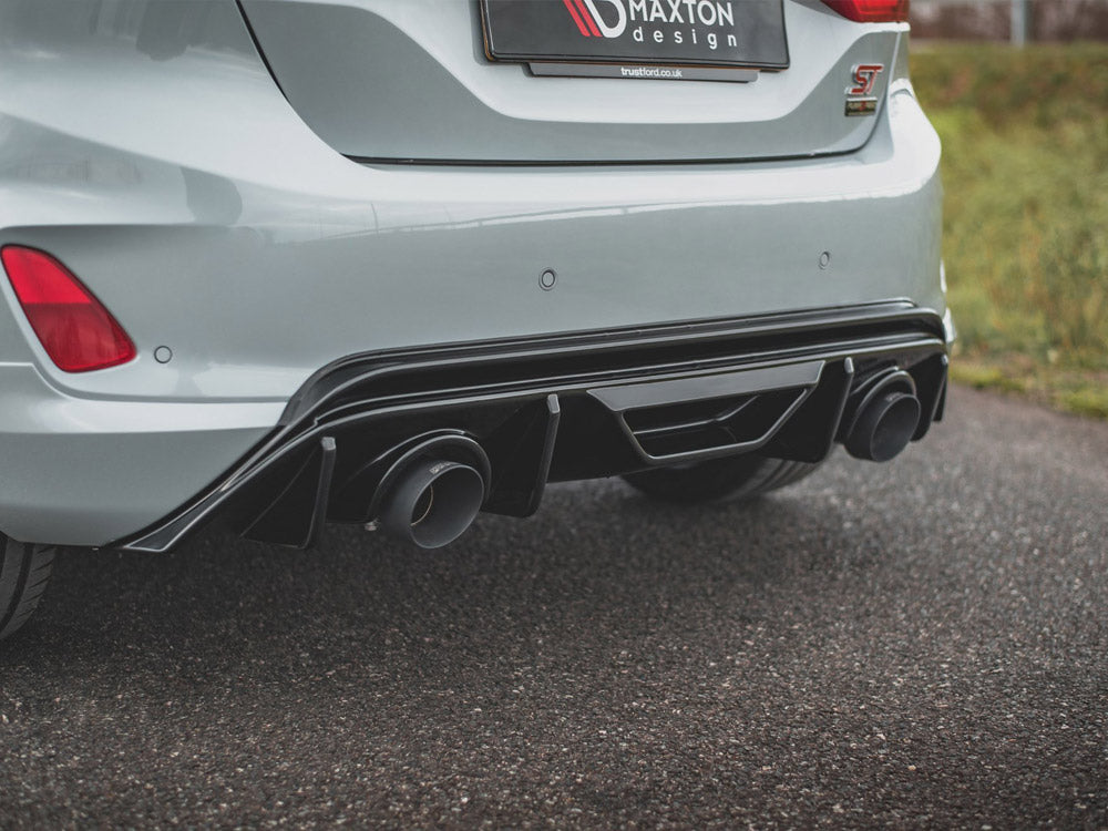 Rear Valance V.3 Ford Fiesta ST Mk8 - Textured