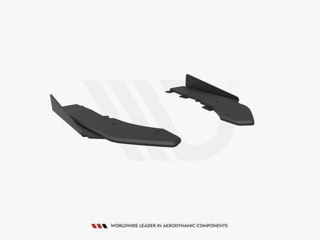 Maxton Design Street Pro Rear Side Splitters + Flaps BMW M440i G22 / G23 - BM4G22MPACKCNC-RSD2B+RSF2G - Image 5