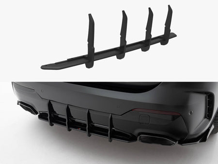 Maxton Design Street PRO Rear Diffuser BMW 4 M-Pack / M440i G22 / G23 - BM4G22MPACKCNC-RS2B - Image 1