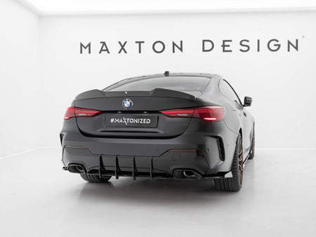 Maxton Design Street PRO Rear Diffuser BMW 4 M-Pack / M440i G22 / G23 - BM4G22MPACKCNC-RS2B - Image 2