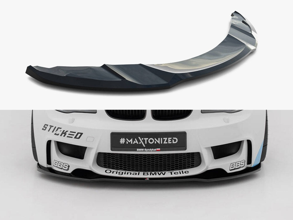 Maxton Design Front Splitter BMW 1 M Coupe E82 - BM-1-82-M-FD1G - Image 1