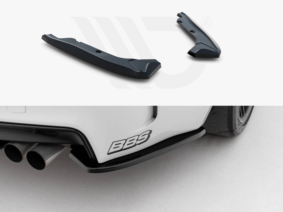 MAXTON DESIGN Rear Side Splitters BMW 1 M Coupe E82