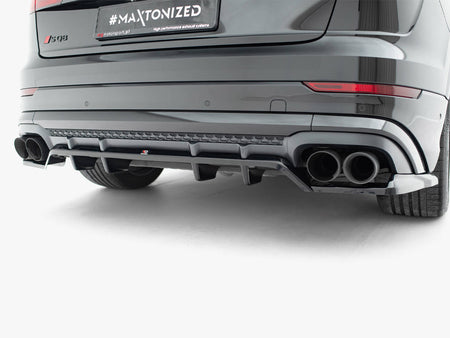 Maxton Design Rear Splitter (Vertical Bars) V.2 Audi SQ8 / Q8 S-Line Mk1 Facelift - AU-Q8-1F-SLINE-RD3G+RD2G - Image 4