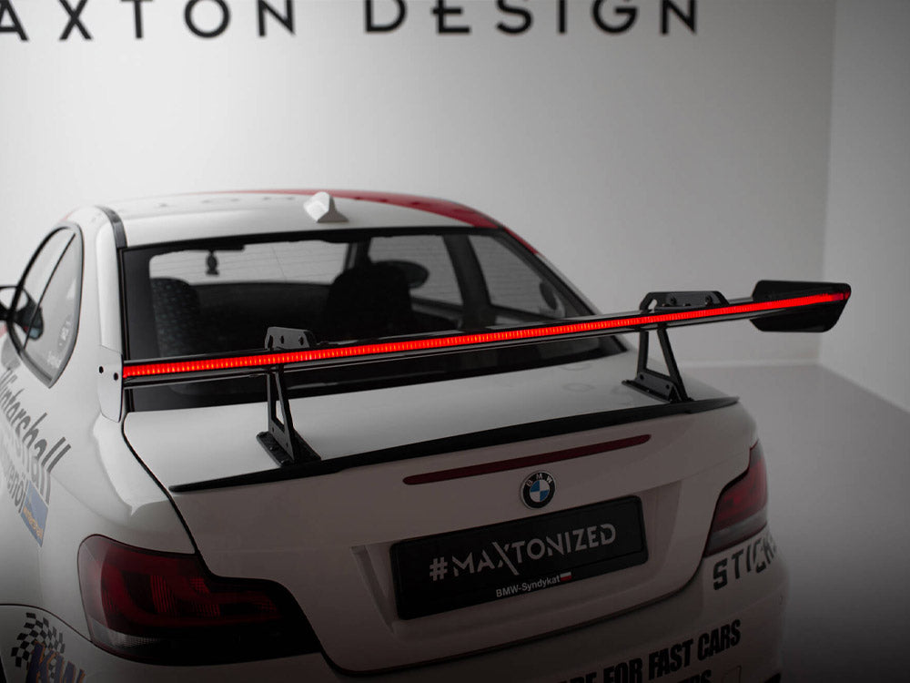 Carbon Spoiler With Upper Swan Mounting + LED BMW 1 M E82