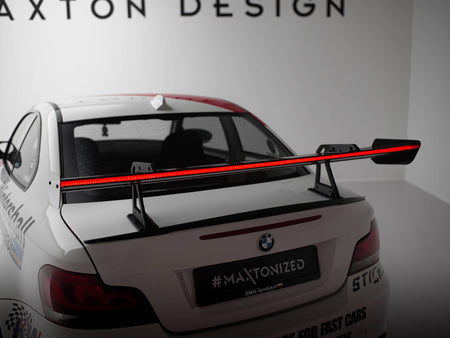 Carbon Spoiler With Upper Swan Mounting + LED BMW 1 M E82