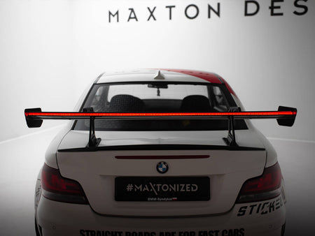 Carbon Spoiler With Upper Swan Mounting + LED BMW 1 M E82