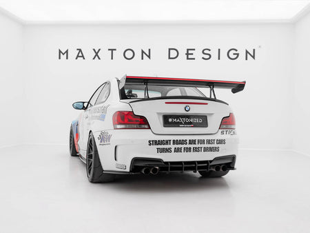 Carbon Spoiler With Upper Swan Mounting + LED BMW 1 M E82