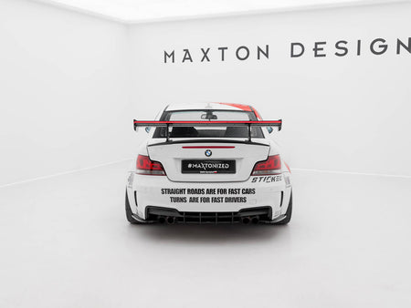 Carbon Spoiler With Upper Swan Mounting + LED BMW 1 M E82
