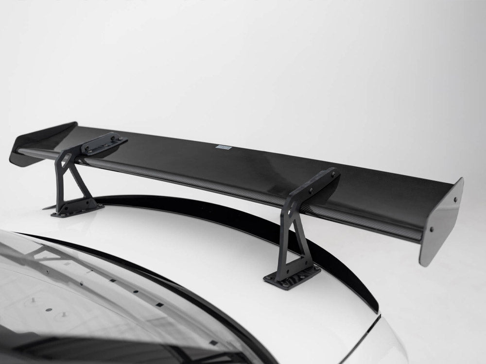 Maxton Design Carbon Spoiler With Upper Swan Mounting BMW 1 M E82 - CF-BM-1-82-M-WING5-UPP-245-P - Image 5